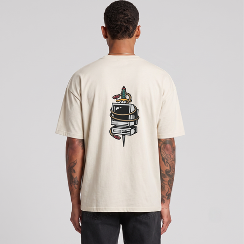 In Cloud We Trust Men's Oversized Tee