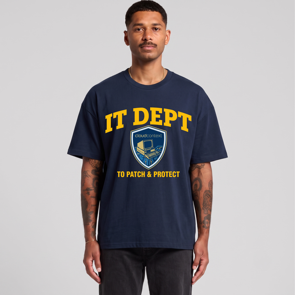 To Patch & Protect Men's Tee